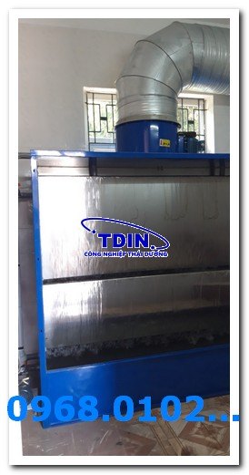 Bàn giao buồng phun sơn 2,2m tại hòa lạc