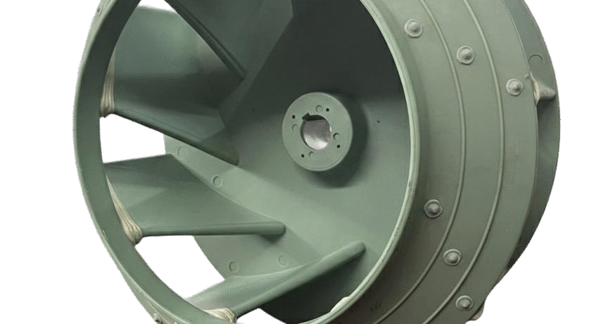 Cánh Quạt Ly Tâm Nhựa Chịu Hóa Chất (Ø250-600mm): Giải Pháp Thông Gió Bền Vững Cho Môi Trường Khắc Nghiệt
