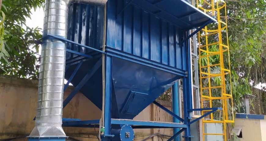 TDIN Lắp Đặt Hệ Thống Lọc Bụi Tay Áo 10.000m³/h Cho Nhà Máy Gỗ Nhựa PCC-1 Tại Hưng Yên