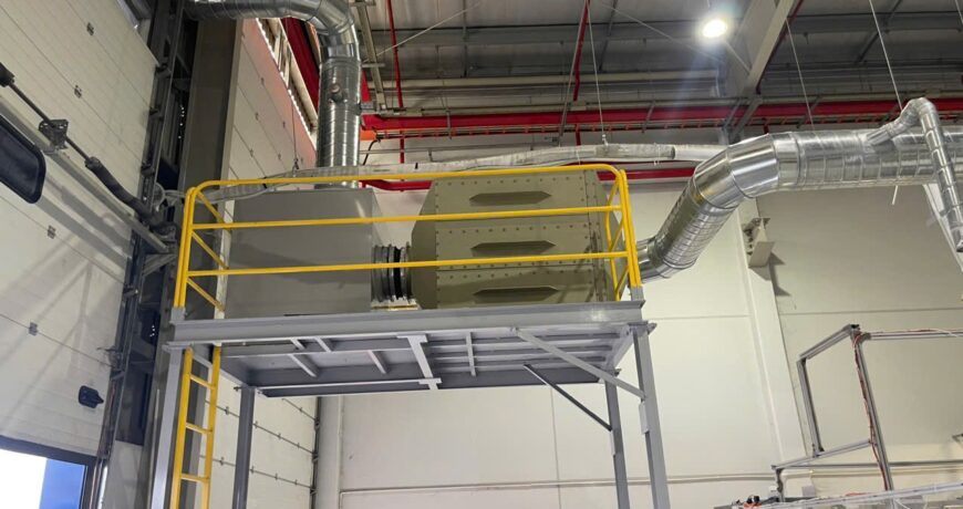 TDIN Bàn Giao Hệ Thống Phòng Sấy Công Nghiệp và Xử Lý Hơi Hóa Chất Cho CÔNG TY TNHH POLARIUM VIỆT NAM