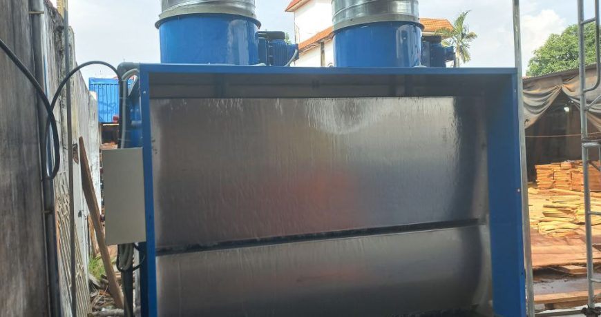Bàn giao buồng sơn 2,2m tại Hải Phòng