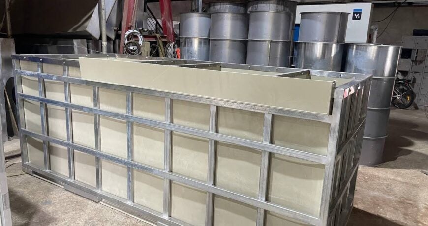 Bể chứa dung dịch nhựa PP- xử lý nước thải