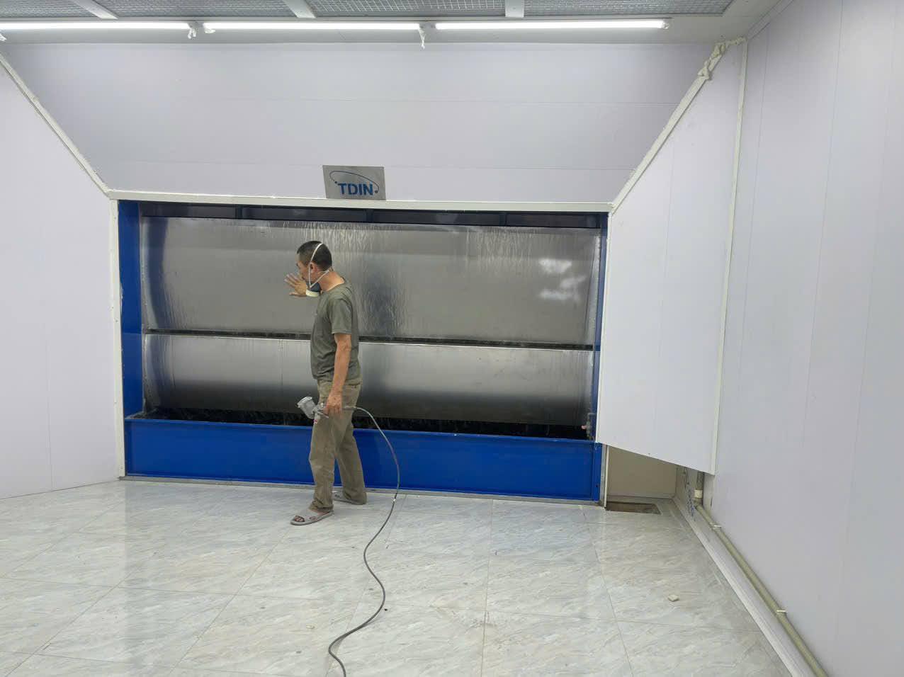 Bàn giao buồng sơn và sấy tại Hòa Thạch, Quốc Oai, Hà Nội
