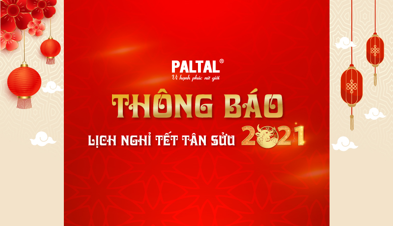 PALTAL thông báo lịch nghỉ tết Tân Sửu 2021