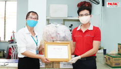 PALTAL TẶNG KHẨU TRANG VẢI KHÁNG KHUẨN CHO KHOA XÉT NGHIỆM BỆNH VIỆN NHIỆT ĐỚI  TP HCM - TIẾP TỤC HÀNH TRÌNH CHUNG TAY VÌ SỨC KHỎE CỘNG ĐỒNG TRONG MÙA DỊCH COVID-19