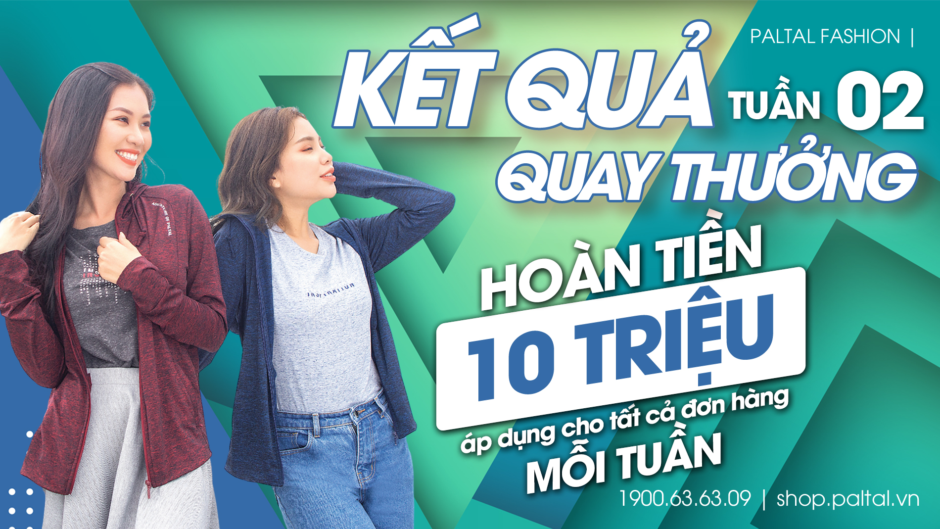 KẾT QUẢ Tuần 02- CTKM Hoàn tiền 10 triệu mỗi tuần