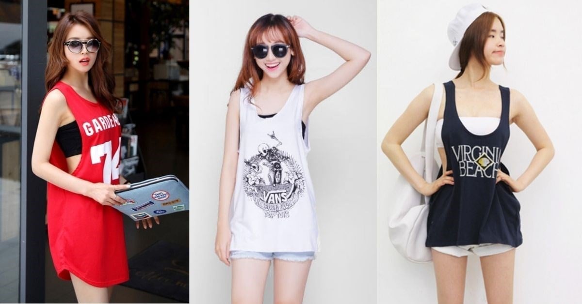 Tank top là gì và các kiểu mix tank top chuẩn