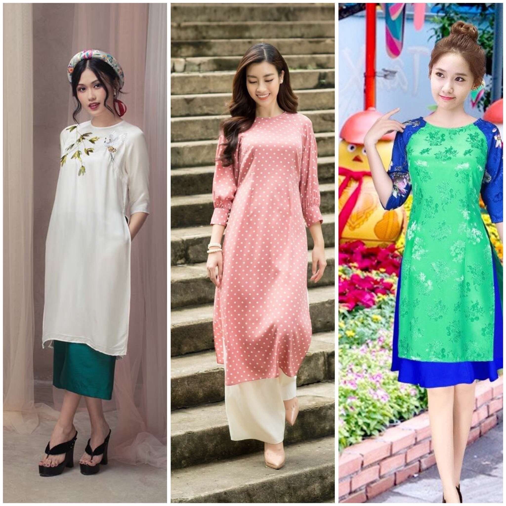 Tip mặc áo dài cách tân nhưng vẫn giữ được nét truyền thống sang trọng