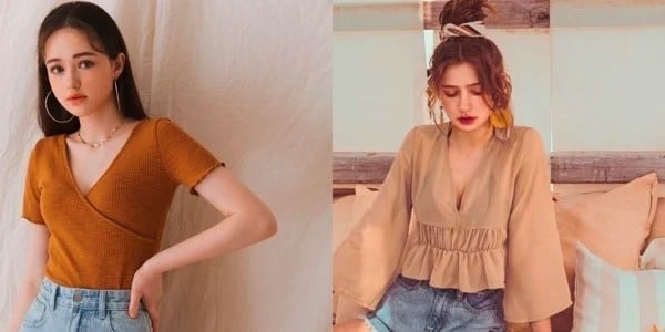 Bí quyết chọn áo cho các nàng vai rộng