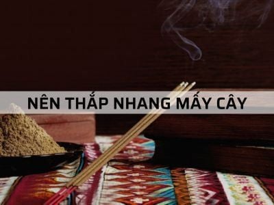 Nên thắp nhang mấy cây? – Những băn khoăn khi thắp nhang