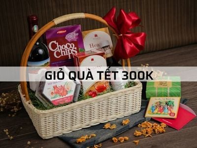 Giỏ Quà Tết 300k - Gợi ý Những Món Quà Chất Lượng, Độc Đáo