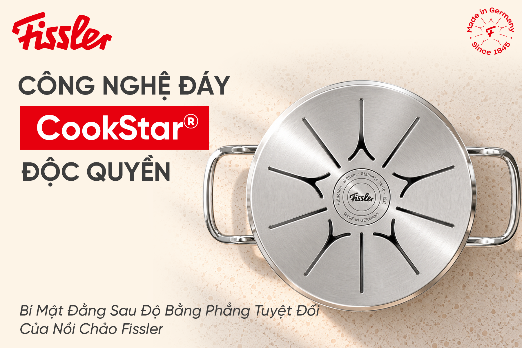 Công Nghệ Đáy Cookstar® Độc Quyền