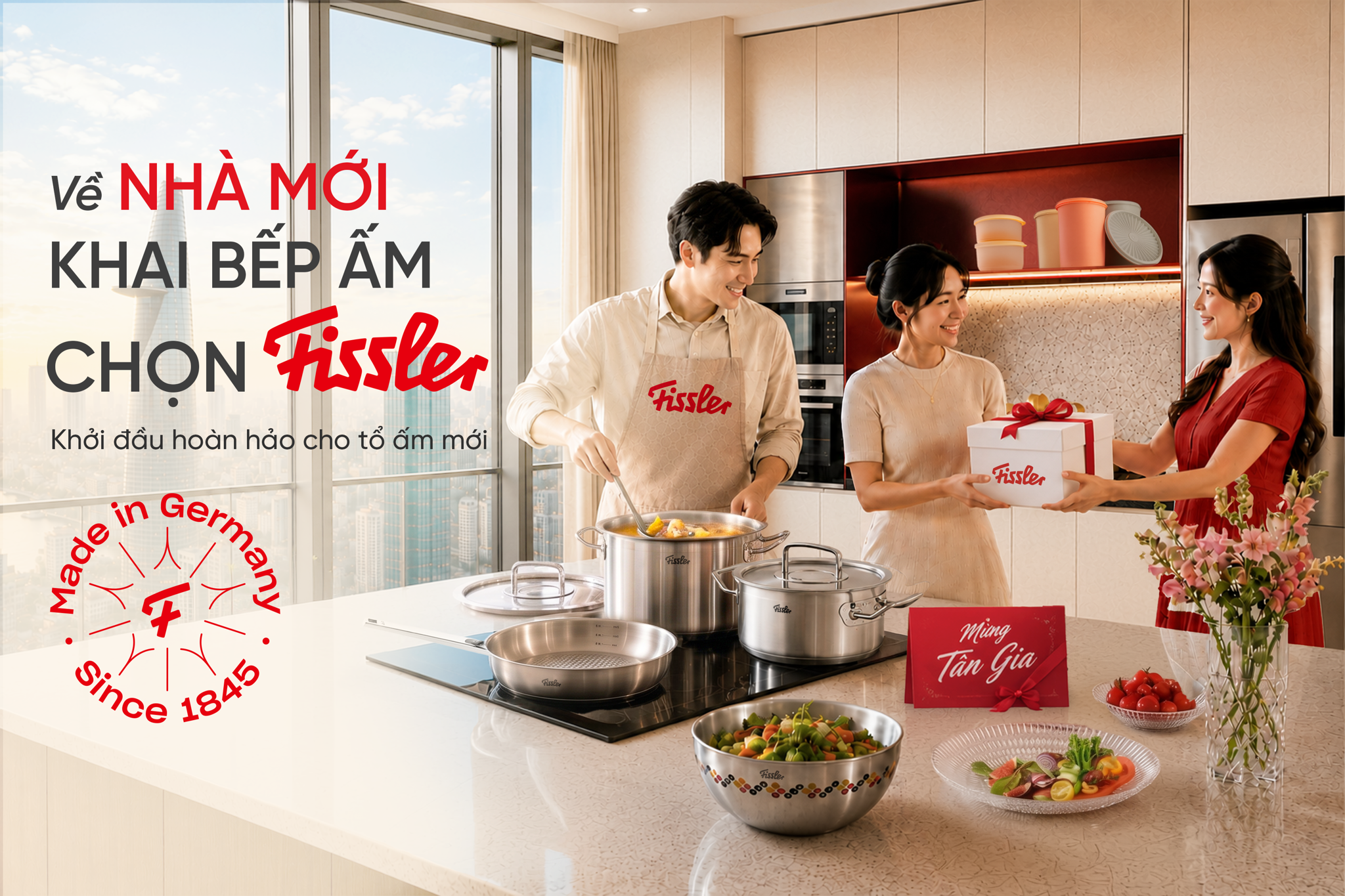 Về nhà mới - Tổ ấm bắt đầu từ nơi đỏ lửa