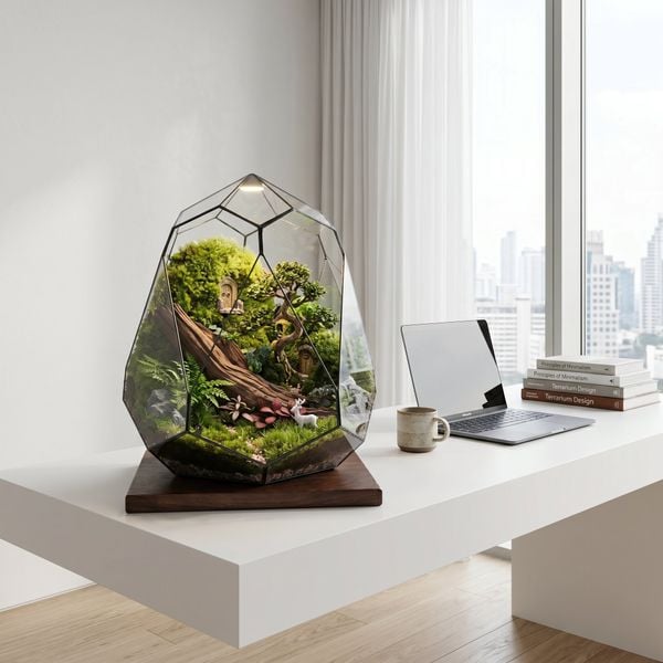 Tại Sao Terrarium Lại Có Giá Cao Hơn Cây Cảnh Thông Thường? Giá Trị Thực Sự Nằm Ở Đâu?