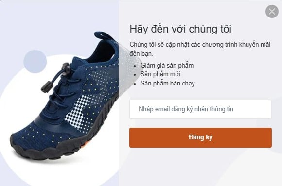 Popup form liên hệ