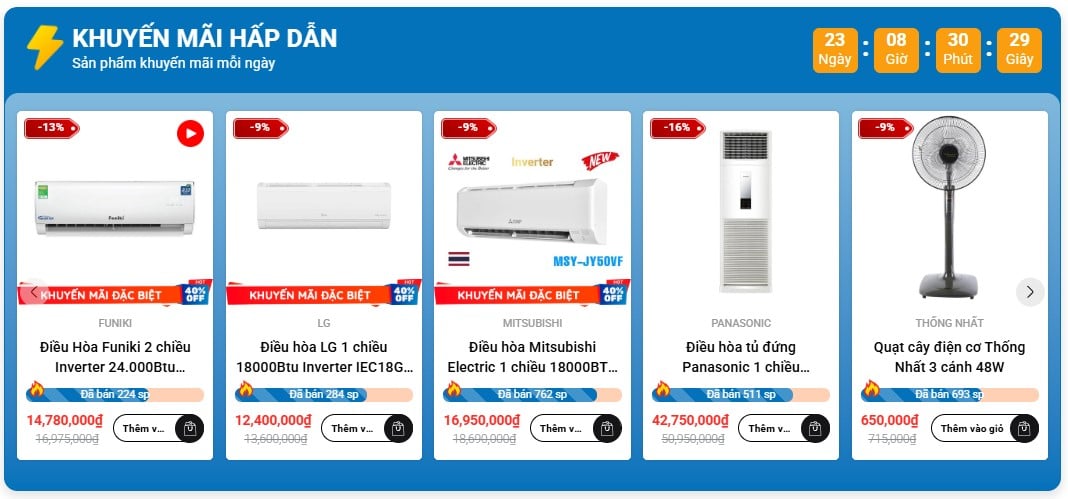 Flash sale