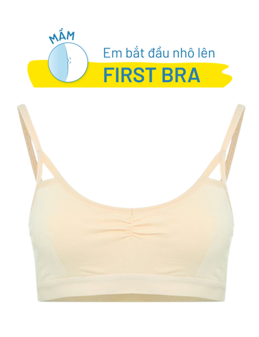  Áo ngực học sinh iBasic dây nhỏ cotton USA kháng khuẩn -  BRAT001 