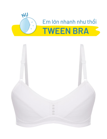  Áo ngực học sinh iBasic cotton USA kháng khuẩn cài sau - VA107 