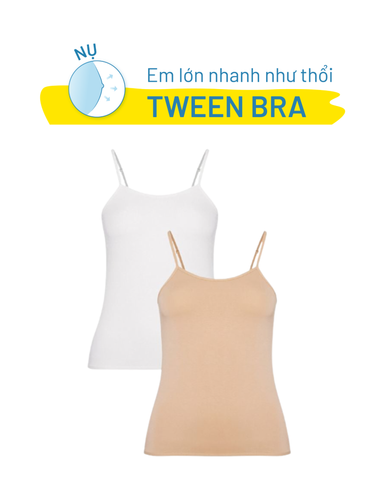  Combo 2 Áo lót nữ iBasic cotton USA phom dài - VA112 