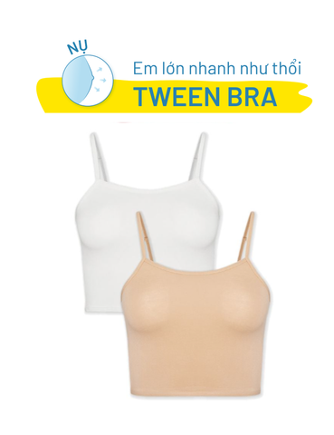  Combo 2 Áo lót nữ iBasic cotton USA ngắn -  VA111 
