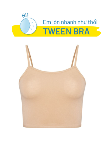  Áo lót nữ học sinh hai dây iBasic cami ngắn croptop - VA111 
