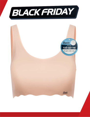  Áo ngực học sinh không đường may iBasic mút mỏng - BRAT030 