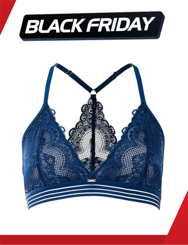  Áo bralette ren iBasic không gọng không mút - BRAW144 