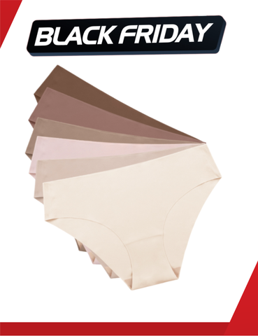  Combo 6 Quần lót nữ su lạnh iBasic không đường may phom bikini free cut - PANW204 