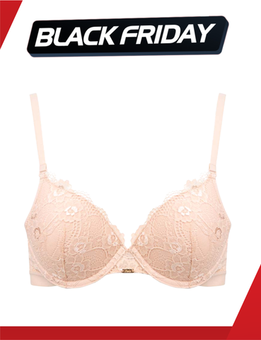  Áo ngực nữ ren iBasic có gọng mút mỏng họa tiết ren - BRAY109 