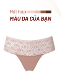 Quần lót nữ iBasic phom lọt khe phối lưng ren - PANW185 
