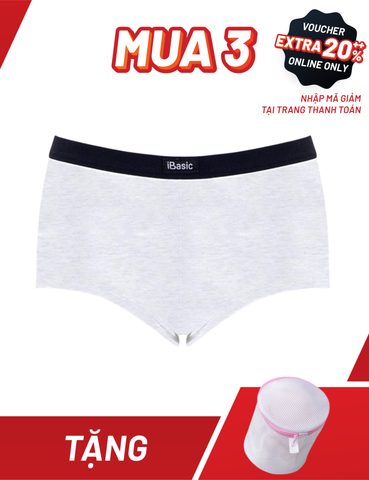  Quần lót nữ iBasic cotton USA phom boyshort Young & Free - PANY104 