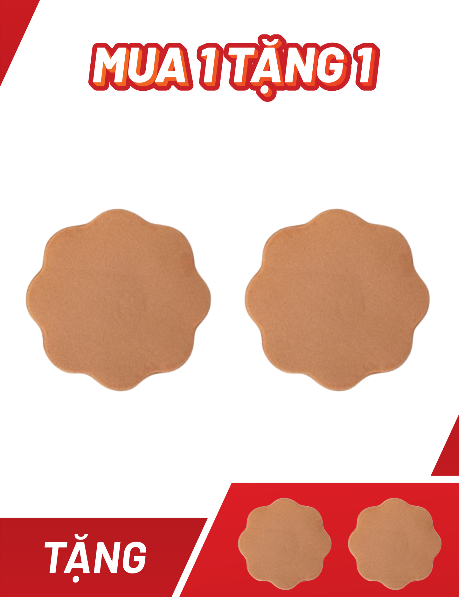  [MUA 1 TẶNG 1] Miếng dán nhũ hoa vải iBasic - PK128 