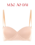  Áo ngực nữ có gọng iBasic mút dày mặc áo dài cup ngang push up - BRAW163 