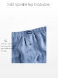 Quần mặc nhà iBasic nam short ngắn lưng thun - SHM011 