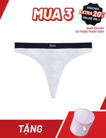  Quần lót nữ iBasic cotton USA kháng khuẩn phom lọt khe Young & Free - PANY107 