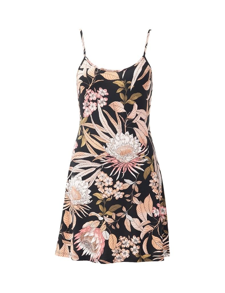  Đầm ngủ thun họa tiết 7916-1 