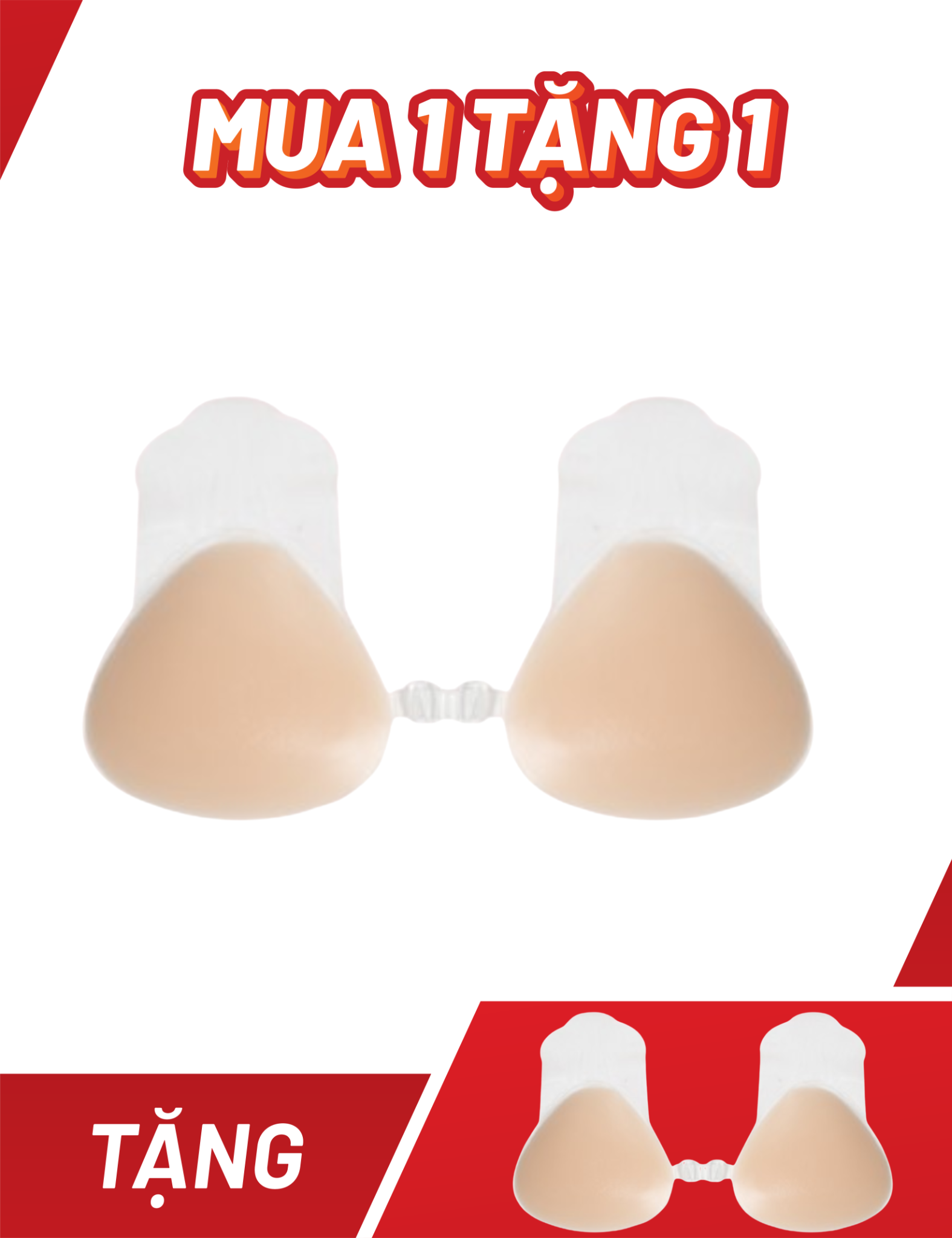  [MUA 1 TẶNG 1] Cặp dán ngực silicone - PK108 