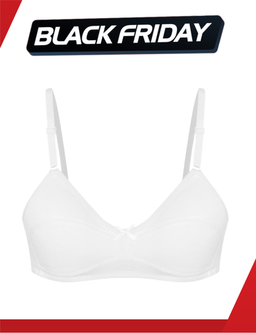  Áo ngực học sinh cấp 2 - cấp 3 iBasic không gọng cotton USA kháng khuẩn - BRAT018 