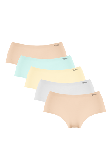  Combo 5 quần lót nữ lưng cao iBasic không đường may - V189 