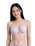  Bra Set Áo ngực, quần lót nữ ren cài trước có gọng mút vừa nâng ngực họa tiết ren logo iBasic BRAW183, PANW181 
