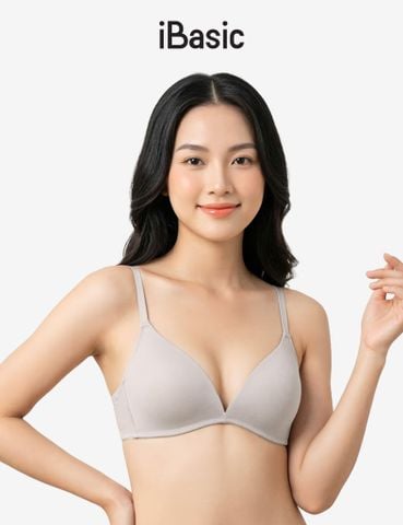  Áo ngực mút mỏng không gọng vải bamboo iBasic - BRAW175 