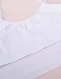  Áo lá học sinh nữ iBasic tròng cổ thun lạnh thoáng khí - BRAT036 