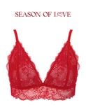  Áo ngực nữ Bralette ren đỏ Season of love - BRAW172 
