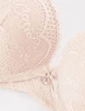  Bra Set Áo ngực, quần lót nữ ren iBasic không gọng mút mỏng họa tiết ren logo - BRAW181A, PANW209 