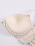  Bra Set Áo ngực, quần lót nữ ren cài trước có gọng mút vừa nâng ngực họa tiết ren logo iBasic BRAW183, PANW181 