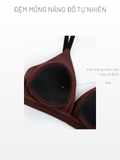  Áo ngực nữ cotton USA bralette mút mỏng thể thao năng động iBasic - BRAY062 