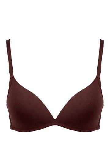  Áo ngực nữ mút mỏng không gọng tam giác cotton USA kháng khuẩn iBasic - BRAY063 