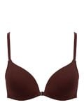 Áo ngực nữ cài trước mút mỏng không gọng phom tam giác cotton USA kháng khuẩn iBasic - BRAY064 