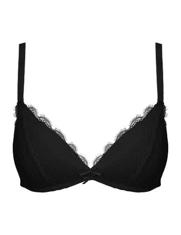  Áo ngực nữ iBasic không gọng mút mỏng full ren - BRAY080 