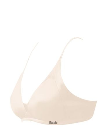  Áo ngực su không đường may iBasic phối lưới mút mỏng tam giác Bralette - BRAY103 